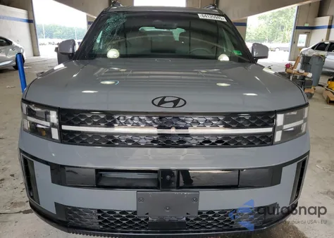 2025 Hyundai Santa Fe Calligraphy from USA, damaged, VIN 5NMP5DG1XSH044760